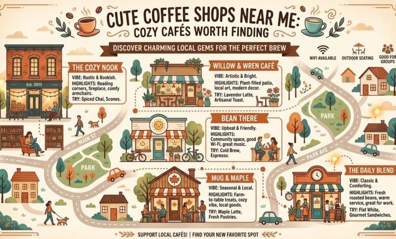 Cute Coffee Shops Near Me