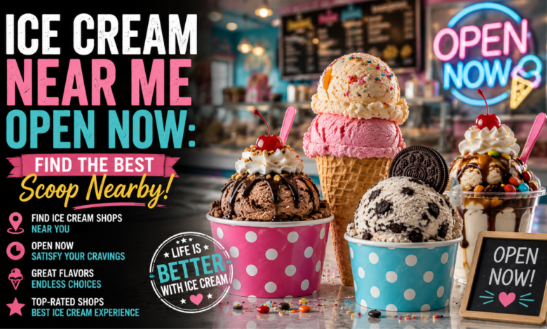 Ice Cream Near Me Open Now