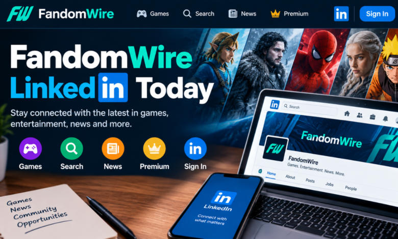FandomWire LinkedIn Today