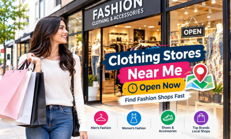 Clothing Stores Near Me Open Now