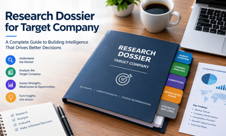 Research Dossier for Target Company