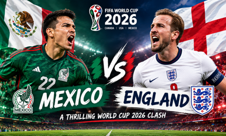 Mexico vs. England